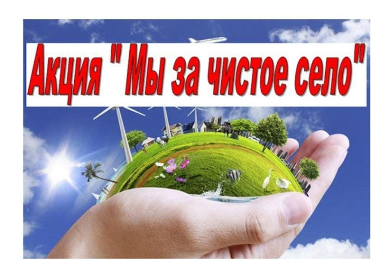 Мы за чистоту родного села.